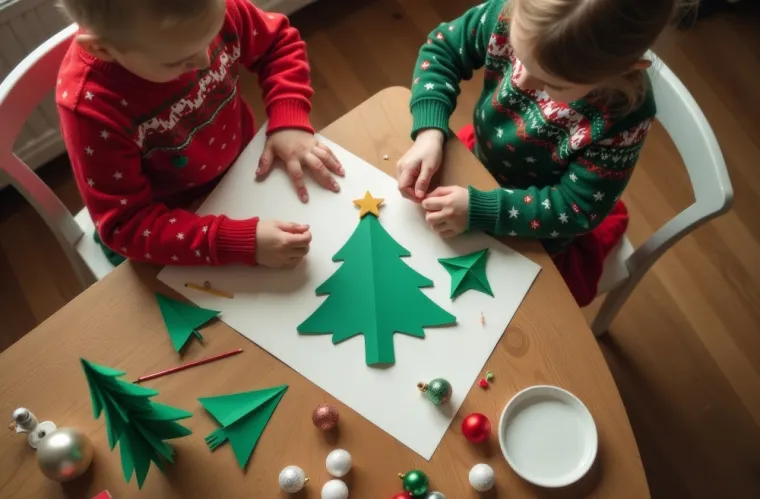 Atelier de création de décorations de Noël pour enfants à Bastia