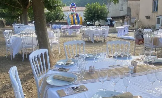 Location de matériel événementiel, Bastia, Corsica Loc’Événements